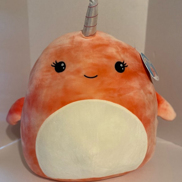 16” NWT AMIAH NARWAL SQUISHMALLOW - Picture 2 of 3